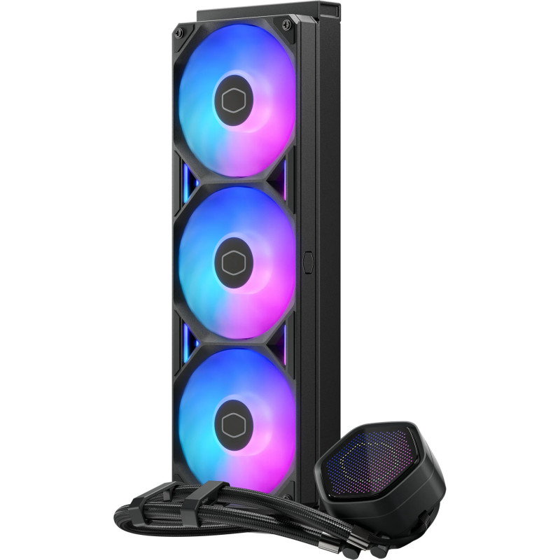 Kit Watercooling AIO Cooler Master MasterLiquid Atmos II Pixel LED RGB - 360mm (Noir)