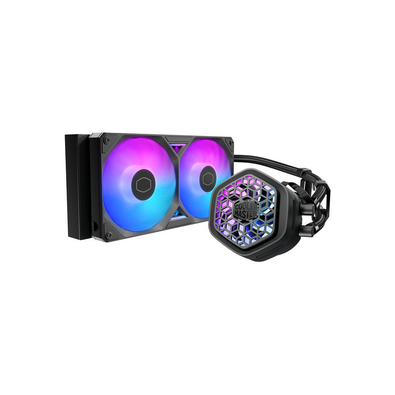 Kit Watercooling AIO Cooler Master MasterLiquid Atmos II VRM RGB - 240mm (Noir)