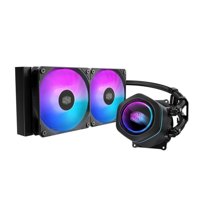 Kit Watercooling AIO Cooler Master MasterLiquid Core Nex RGB - 240mm (Noir)