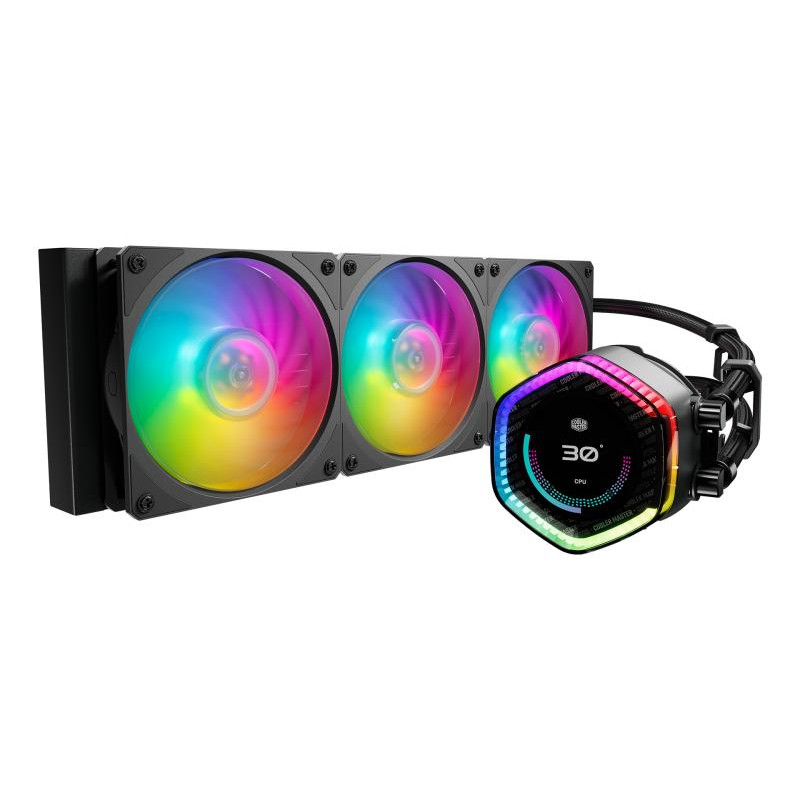 Kit Watercooling AIO Cooler Master MasterLiquid Ion RGB - 360mm (Noir)