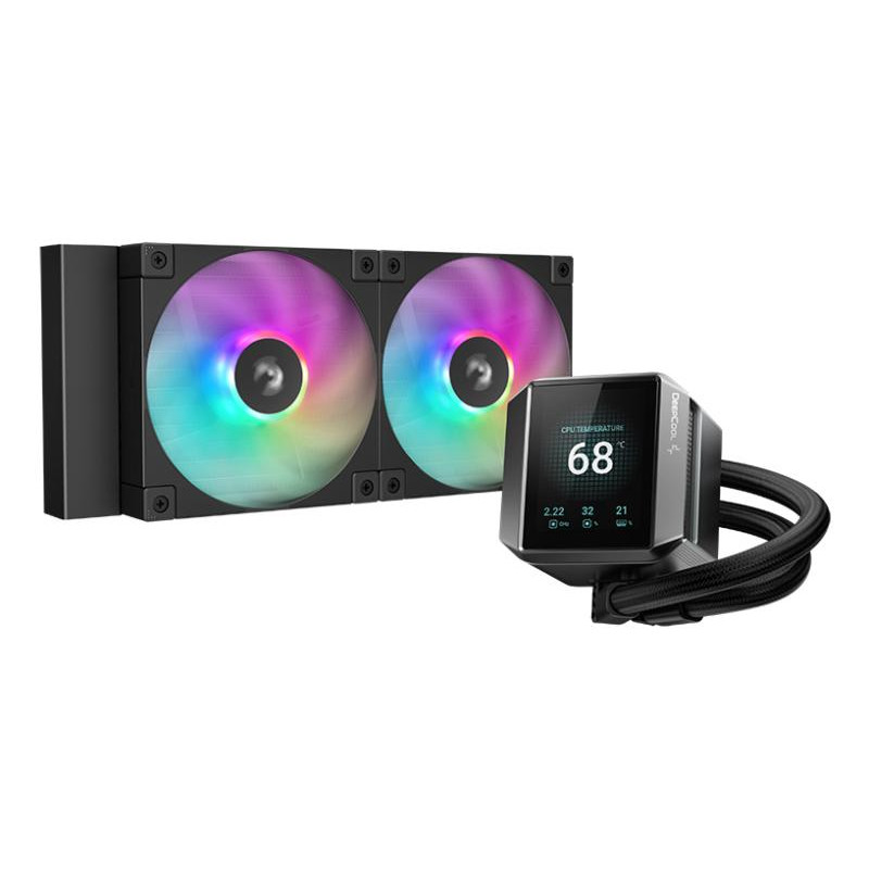 Kit Watercooling AIO DeepCool Mystique RGB - 240mm (Noir)