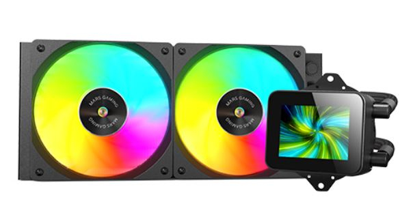 Kit Watercooling AIO Mars Gaming ML-Vision RGB - 240mm (Noir)