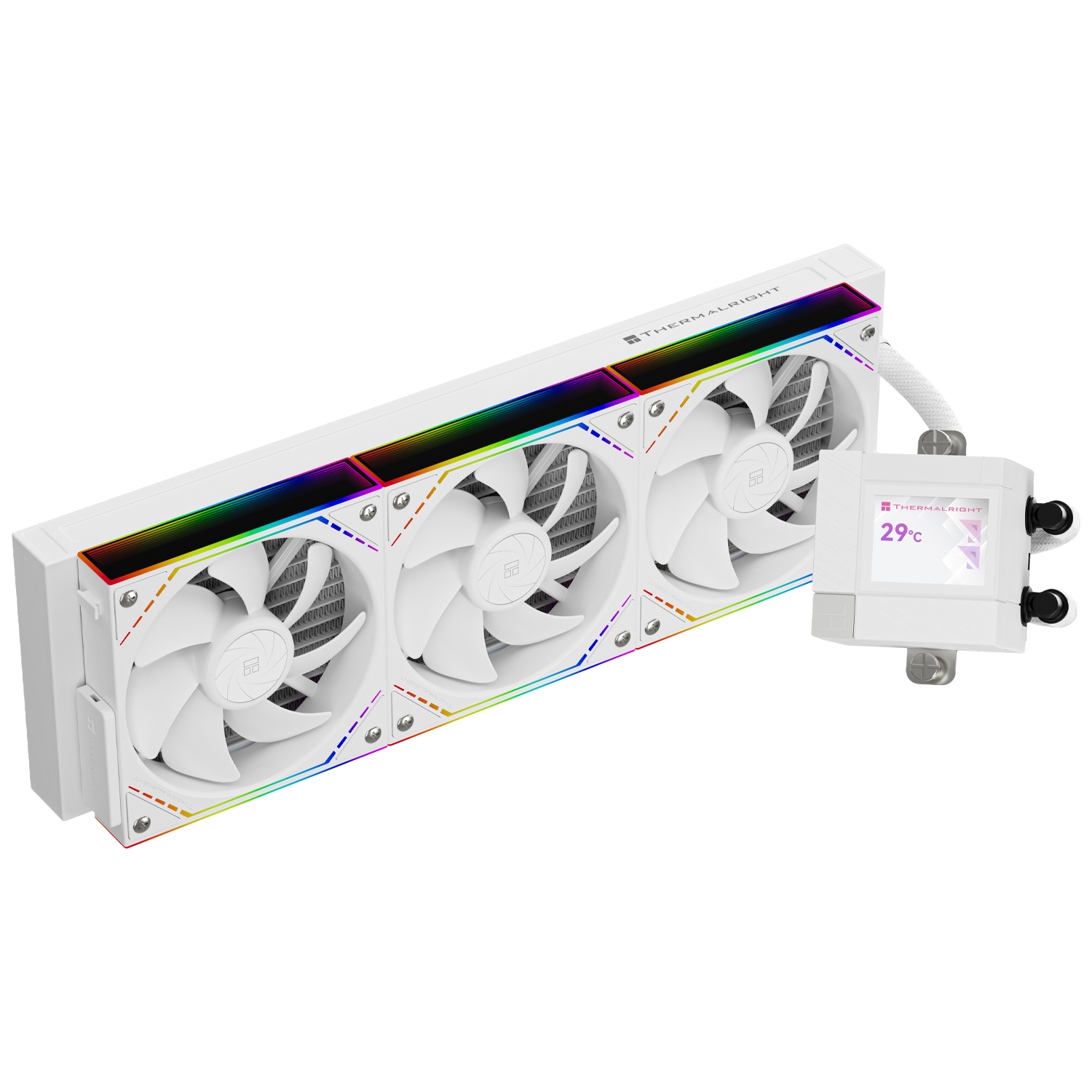 Kit Watercooling AIO Thermalright Core Matrix Vision RGB - 360mm (Blanc)