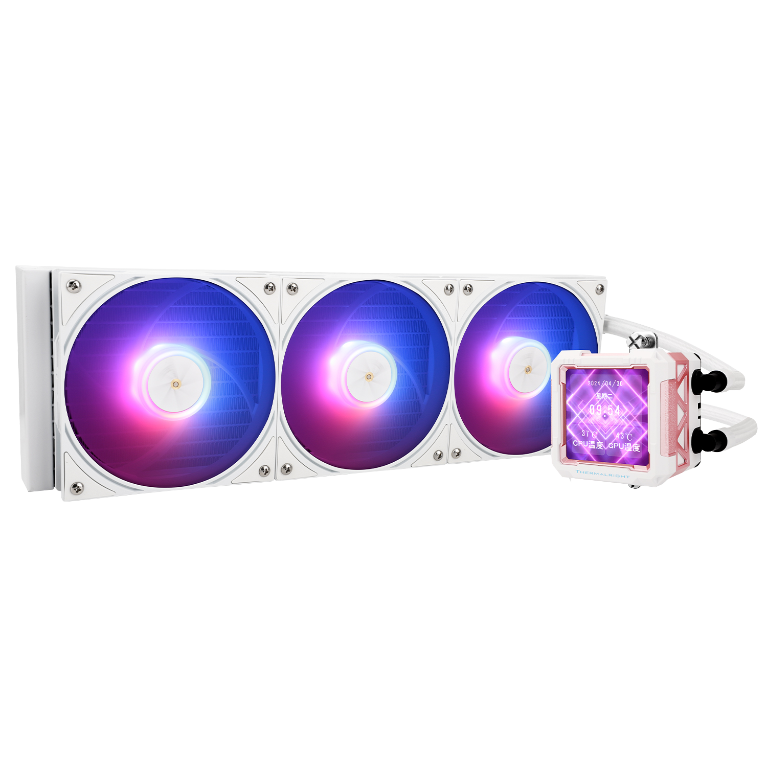 Kit Watercooling AIO Thermalright Frozen Warframe Pro Mew RGB - 360mm (Blanc)