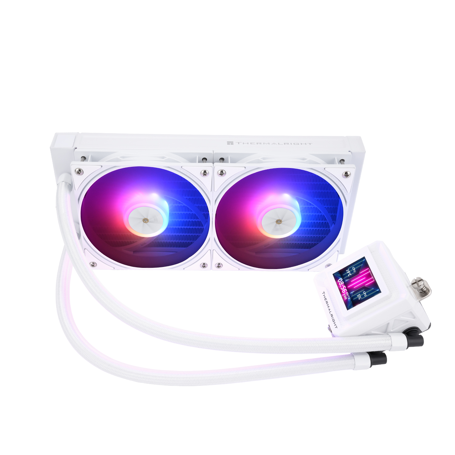 Kit Watercooling AIO Thermalright Frozen Warframe SE RGB - 240mm (Blanc)
