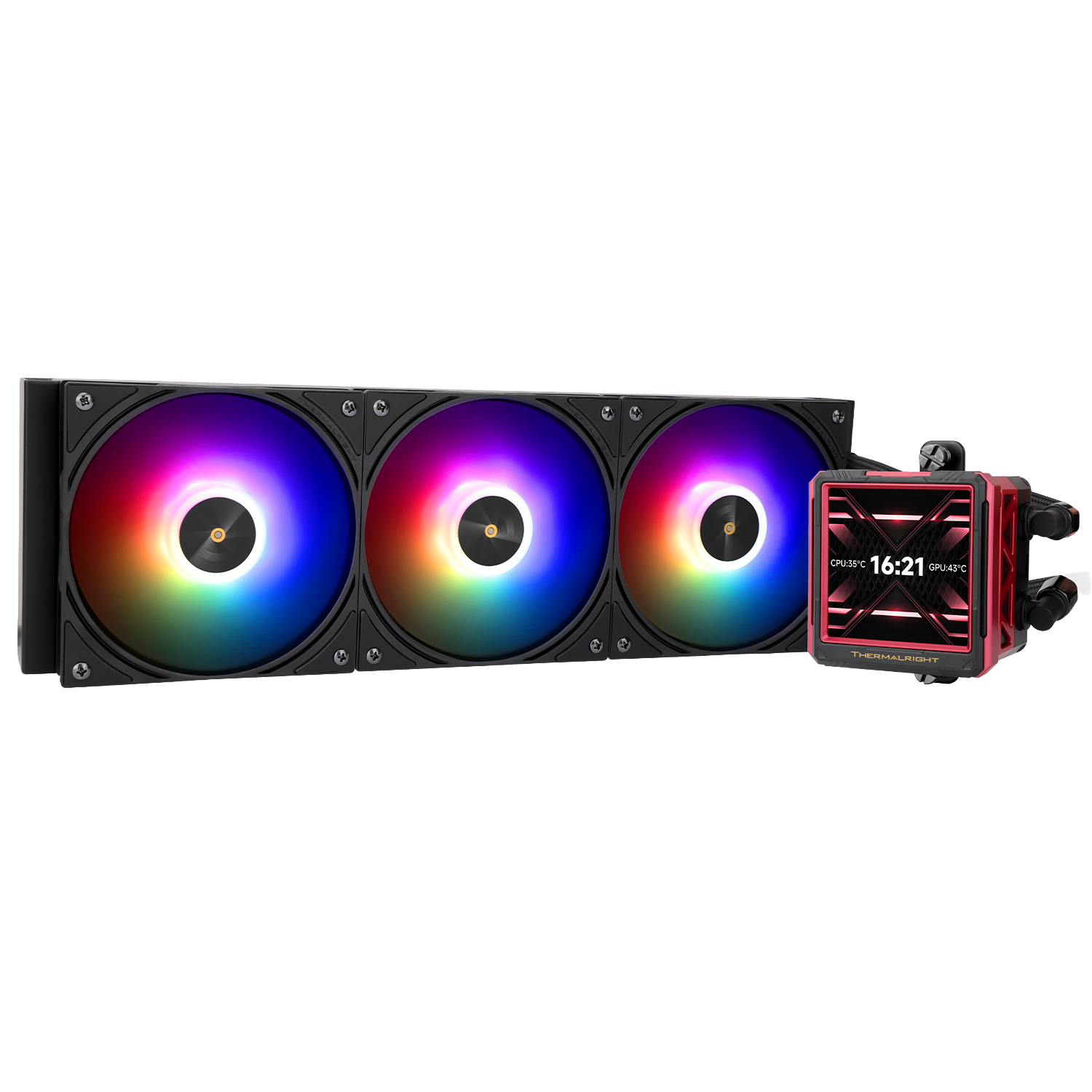 Kit Watercooling AIO Thermalright Frozen Warframe Ultra RGB - 360mm (Noir)