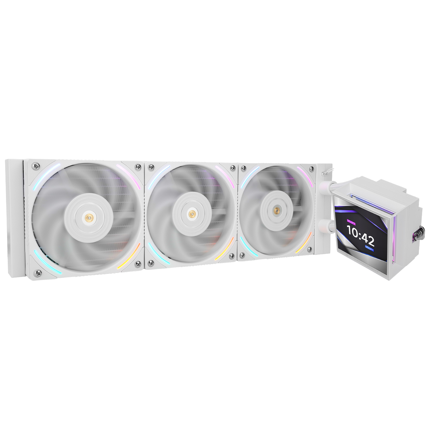 Kit Watercooling AIO Thermalright Hyper Vision RGB - 360mm (Blanc)