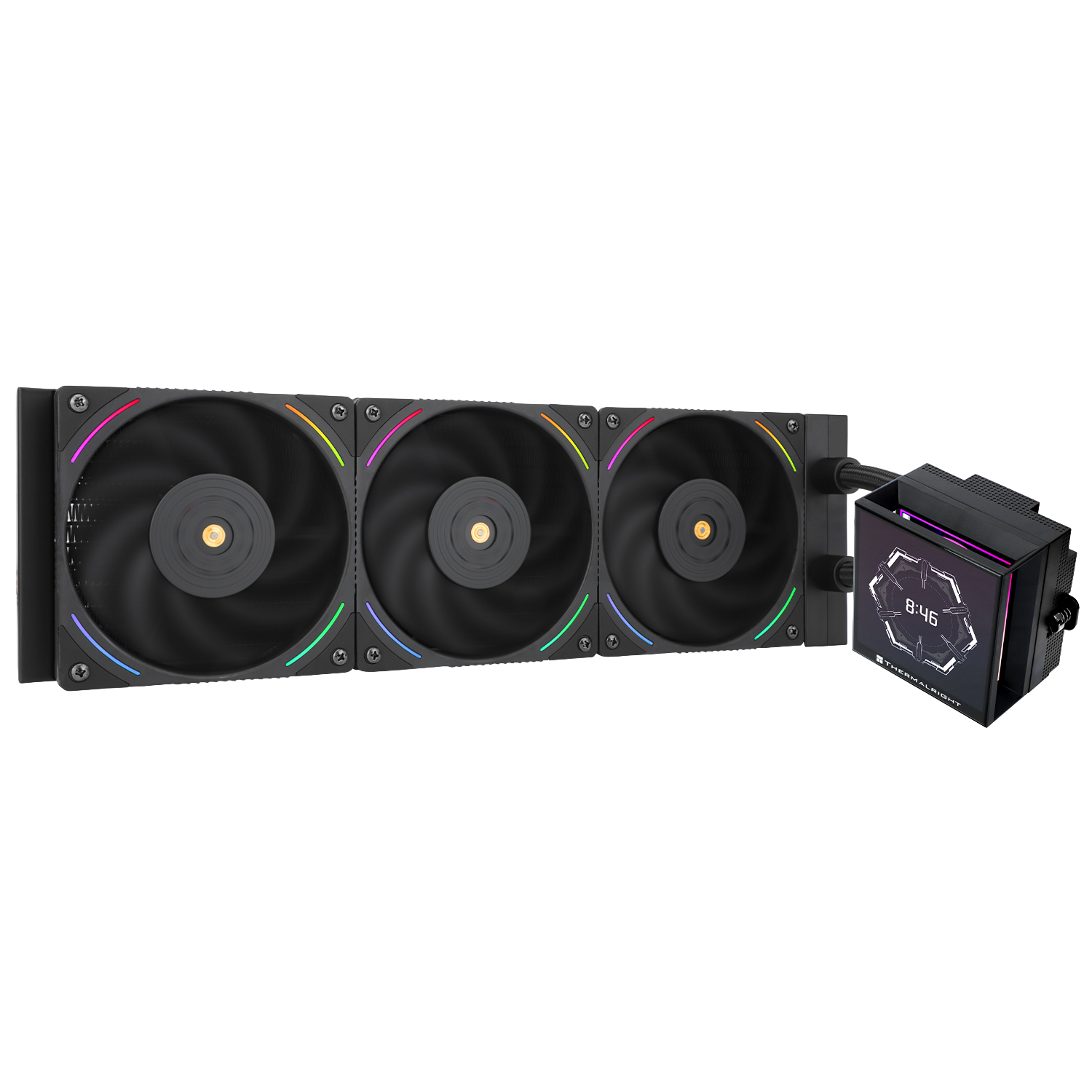Kit Watercooling AIO Thermalright Hyper Vision RGB - 360mm (Noir)
