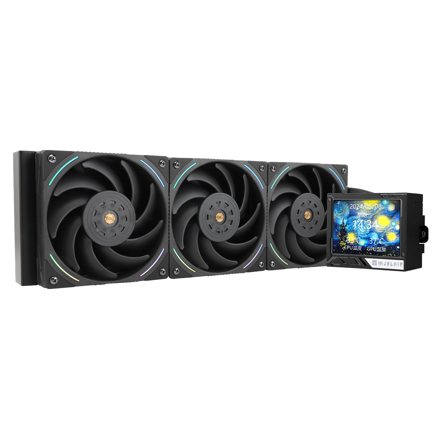 Kit Watercooling AIO Thermalright Mjolnir Vision RGB - 360mm (Noir)