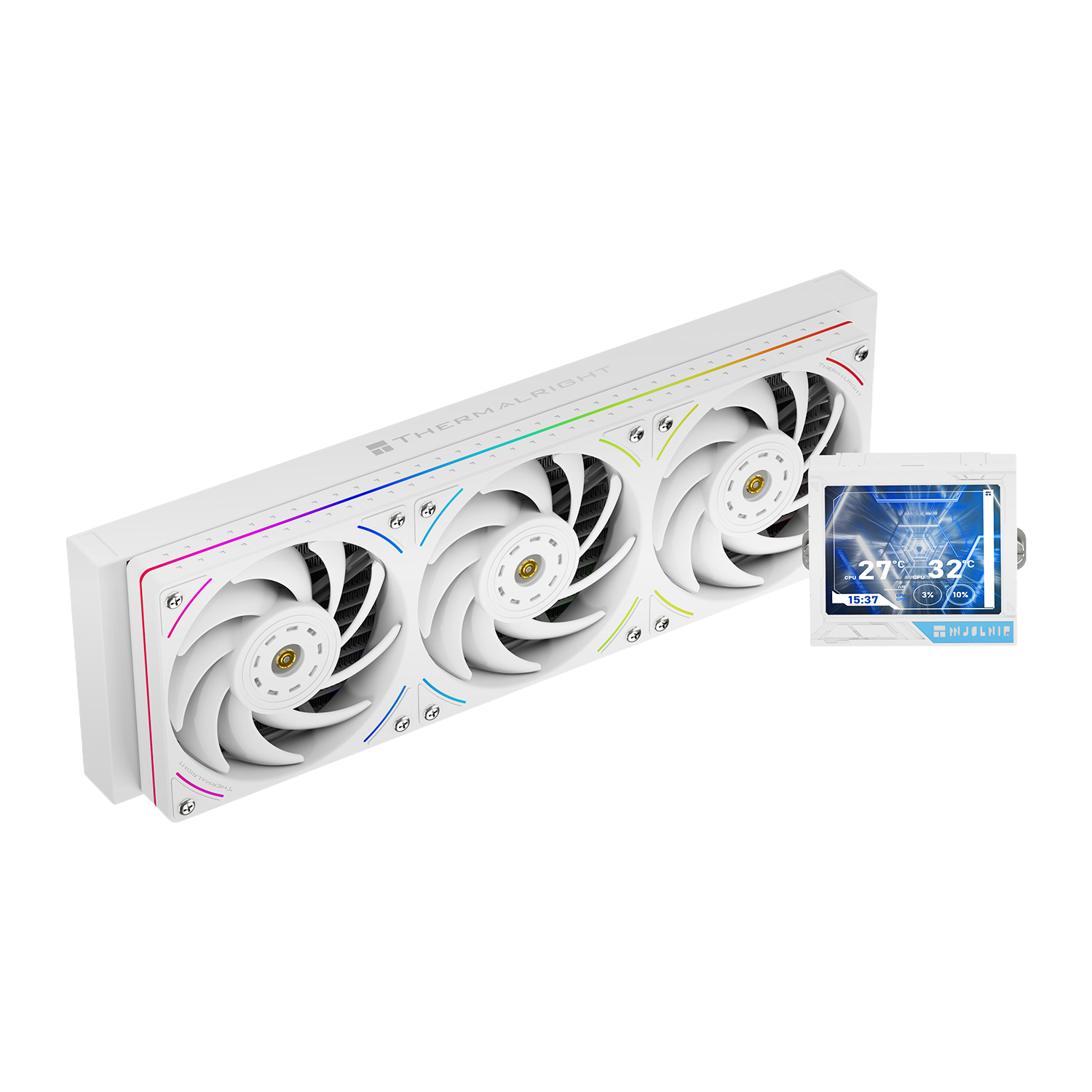 Kit Watercooling AIO Thermalright Mjolnir Vision UB Pro RGB - 360mm (Blanc)