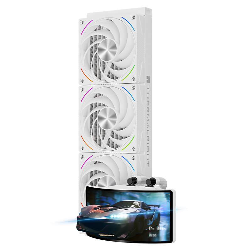 Kit Watercooling AIO Thermalright Rainbow Vision 360 Turbo RGB - 360mm (Blanc)