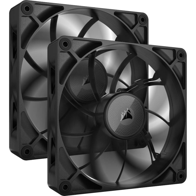 Lot de 2 Ventilateurs de boitier Corsair iCue Link RX Max - 14cm (Noir)