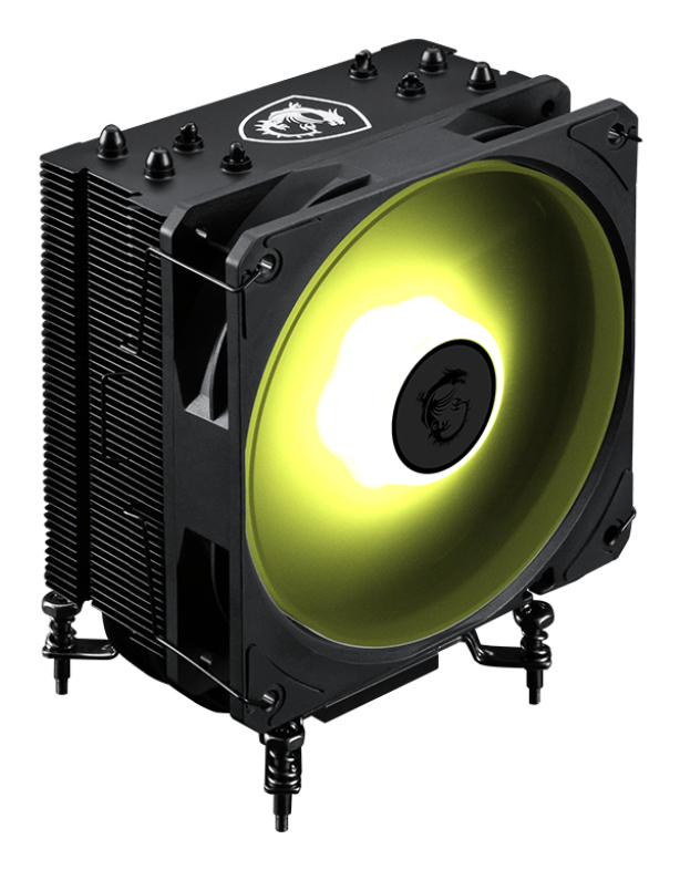 MSI MAG COREFROZR AA13 système de refroidissement d?ordinateur Processeur Refroidisseur d'air 12 cm Noir 1 pièce(s)