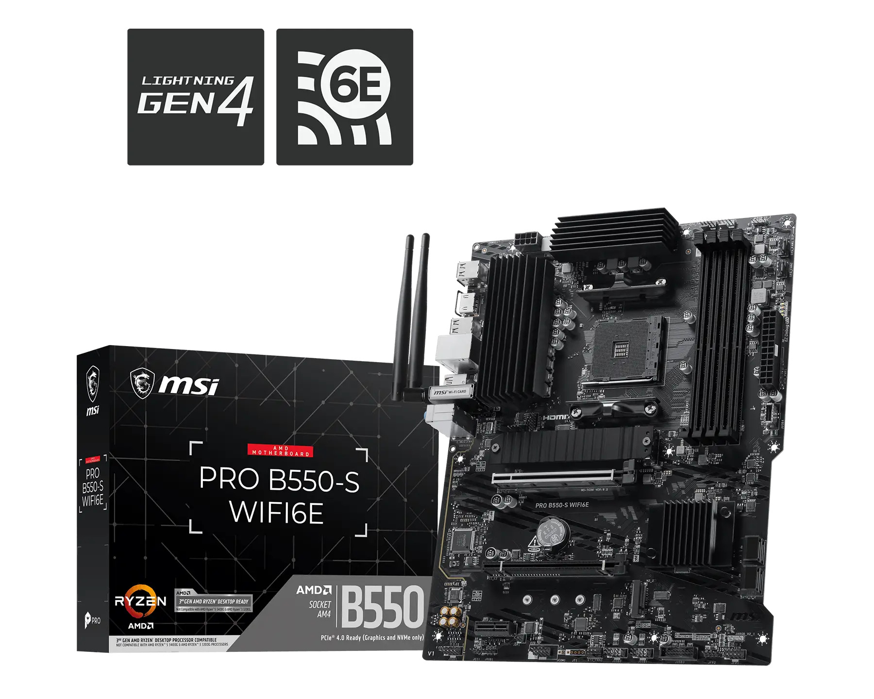 MSI PRO B550-S WIFI6E
