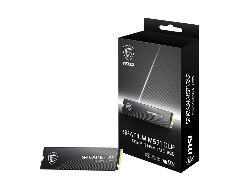 MSI SPATIUM M571 DLP PCIe 5.0 NVMe M.2 2TB