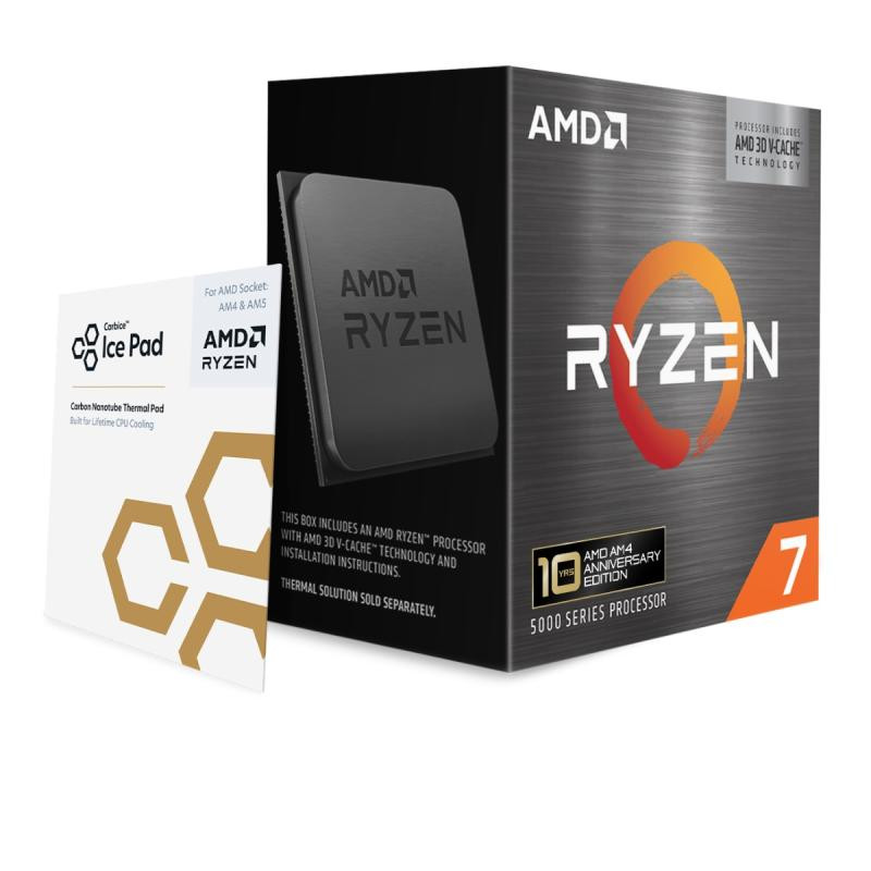 Processeur AMD Ryzen 7 5800X3D (4,5GHz) AM4 - Sans iGPU