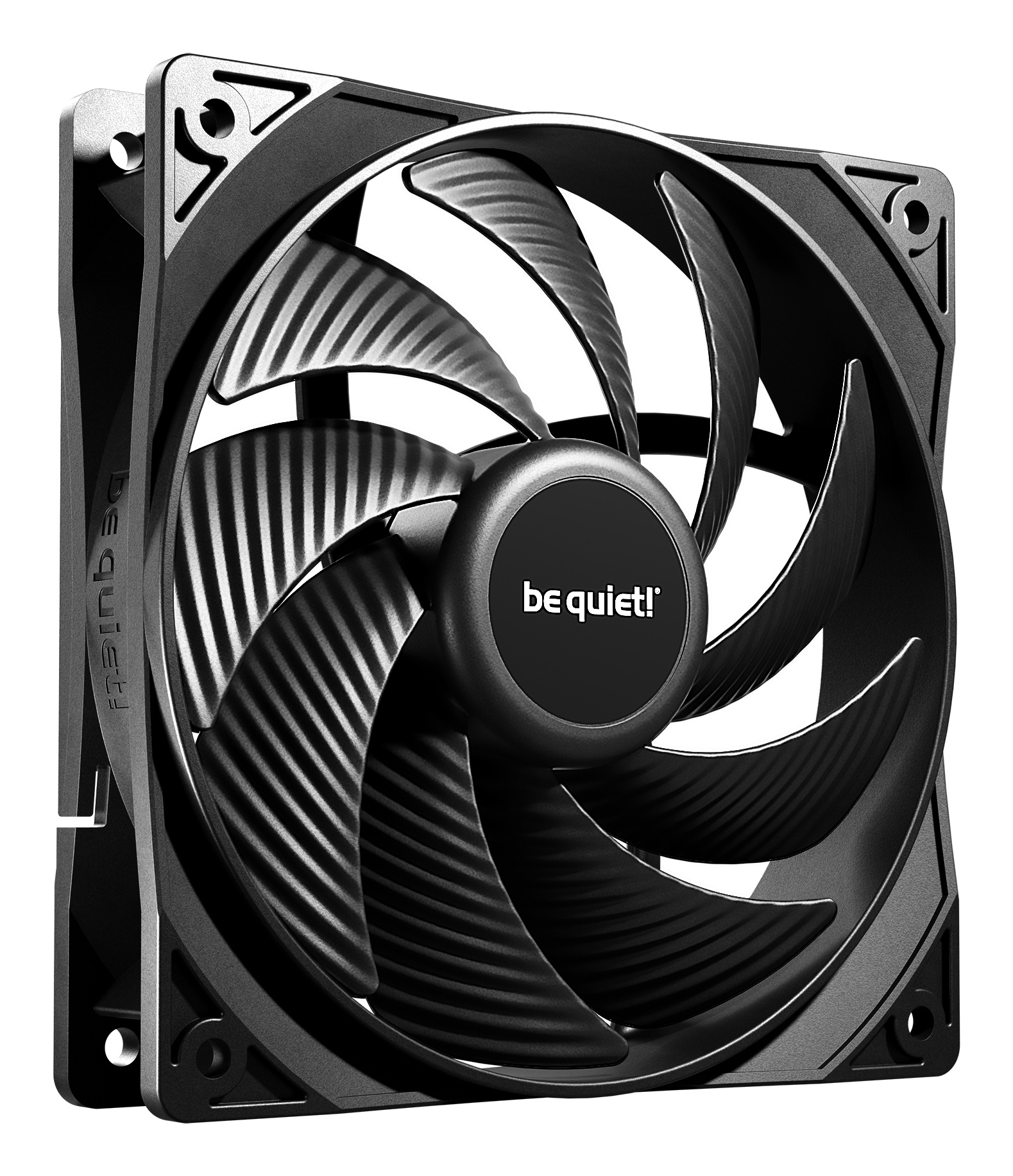 Ventilateur de boitier be quiet! Pure Wings 3 Haute vitesse PWM 12cm (Noir)