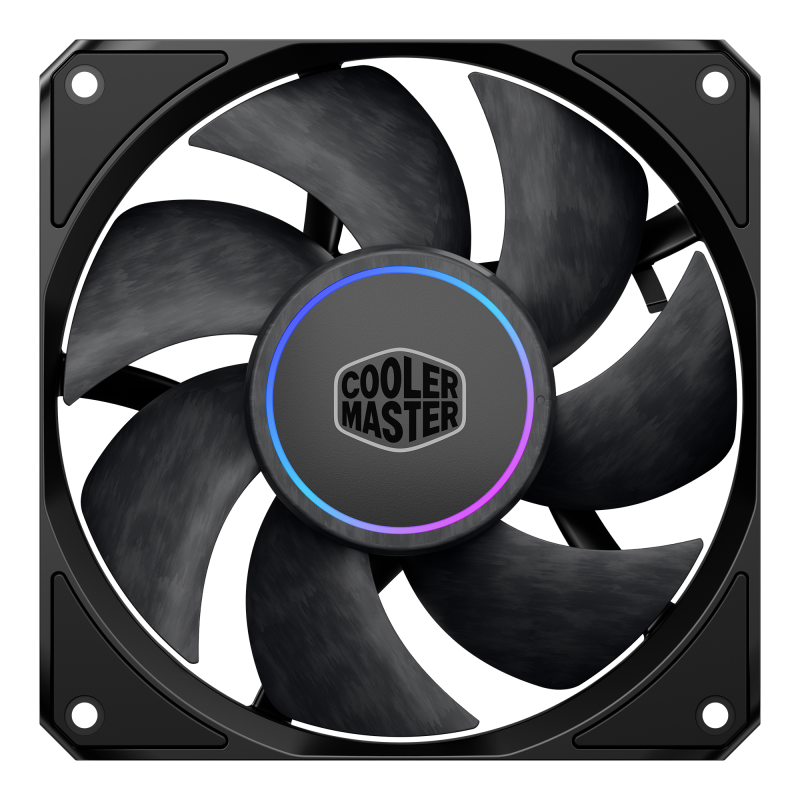 Ventilateur de boitier Cooler Master MasterFan M120 RGB -12cm (Noir)