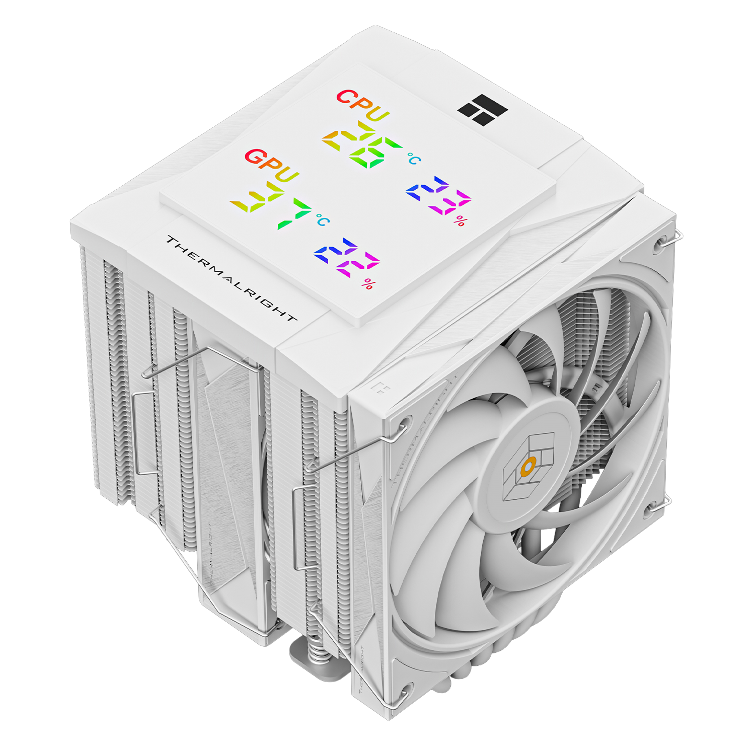 Ventilateur pour processeur Thermalright Royal Knight 120 Digital RGB (Blanc)