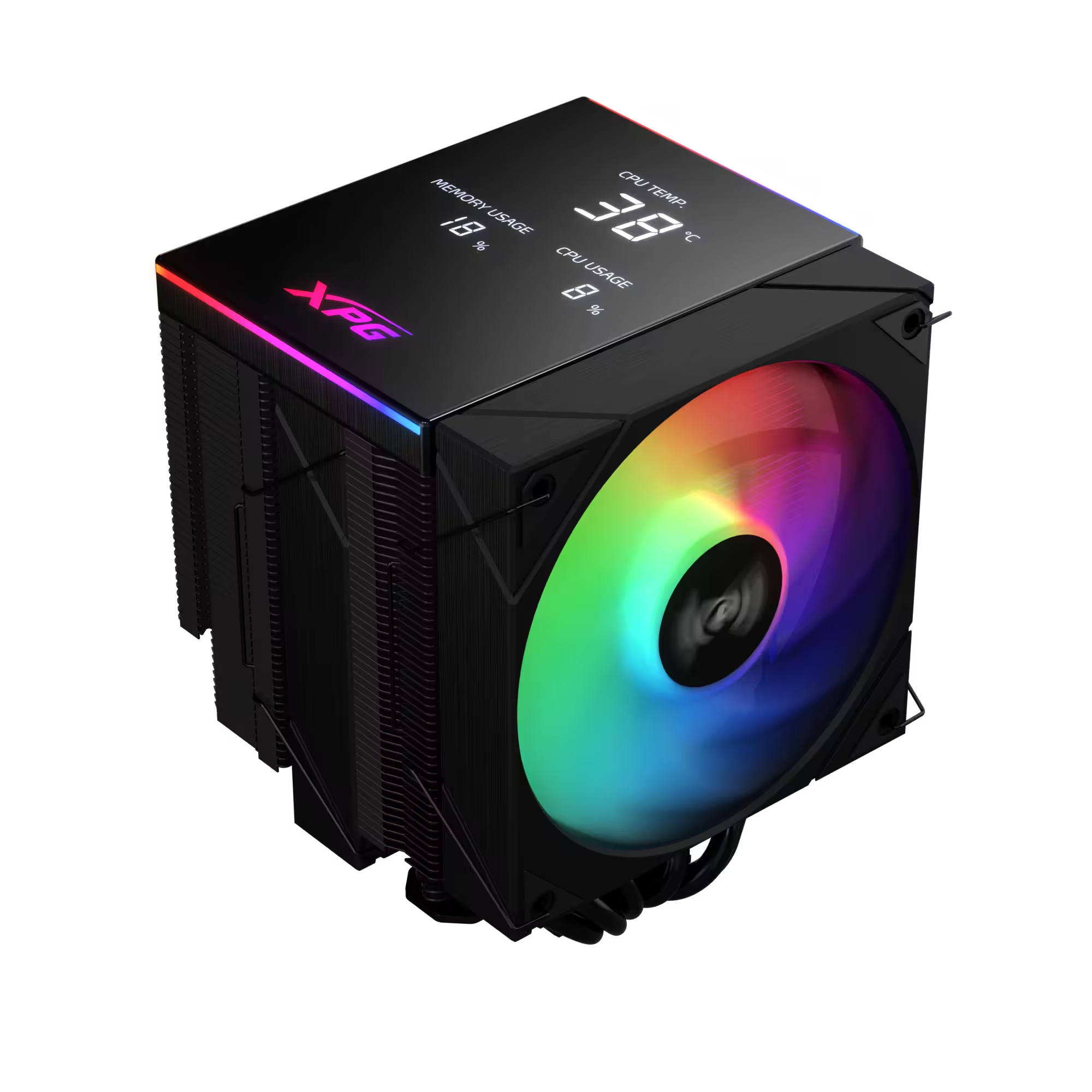 XPG MAESTRO PLUS 62DA Processeur Refroidisseur d'air 12 cm Noir