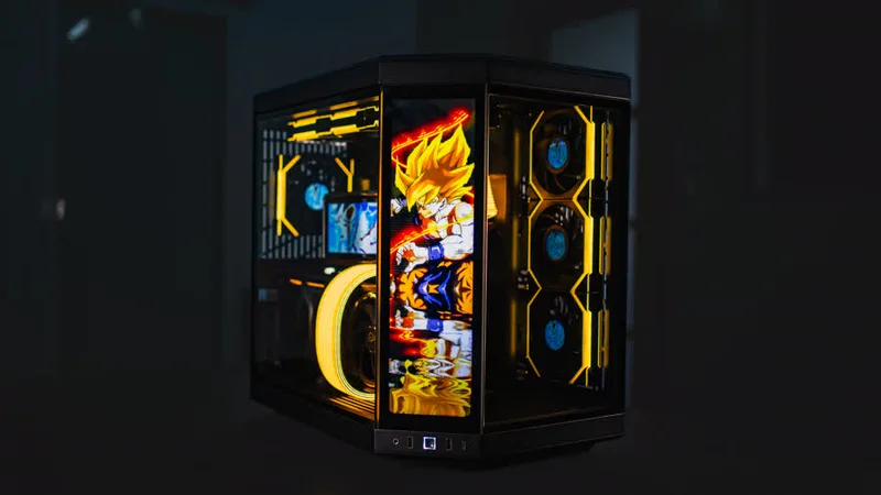 PC gamer monté à l'atelier : Le build Super Saiyan